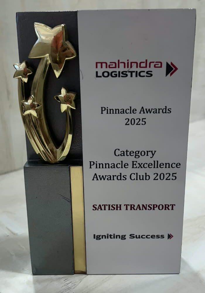Mahindra Logistics Pinnacle award, 2025